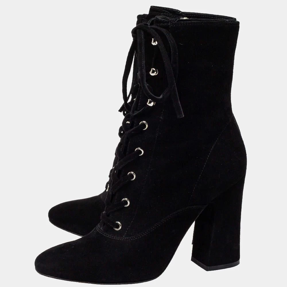 Gianvito Rossi Gianvito Rossi Black Suede Ankle Boots Size 39 4