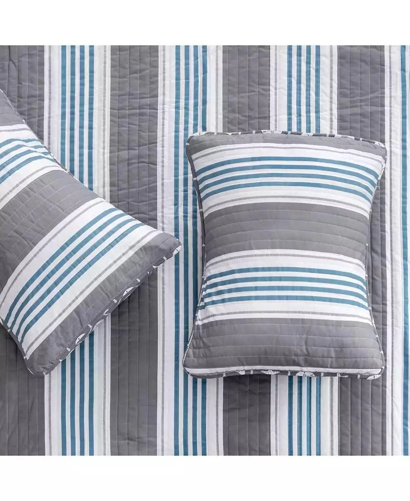 Linery 
Co Coastal Microfiber Quilt Set With Shams 4