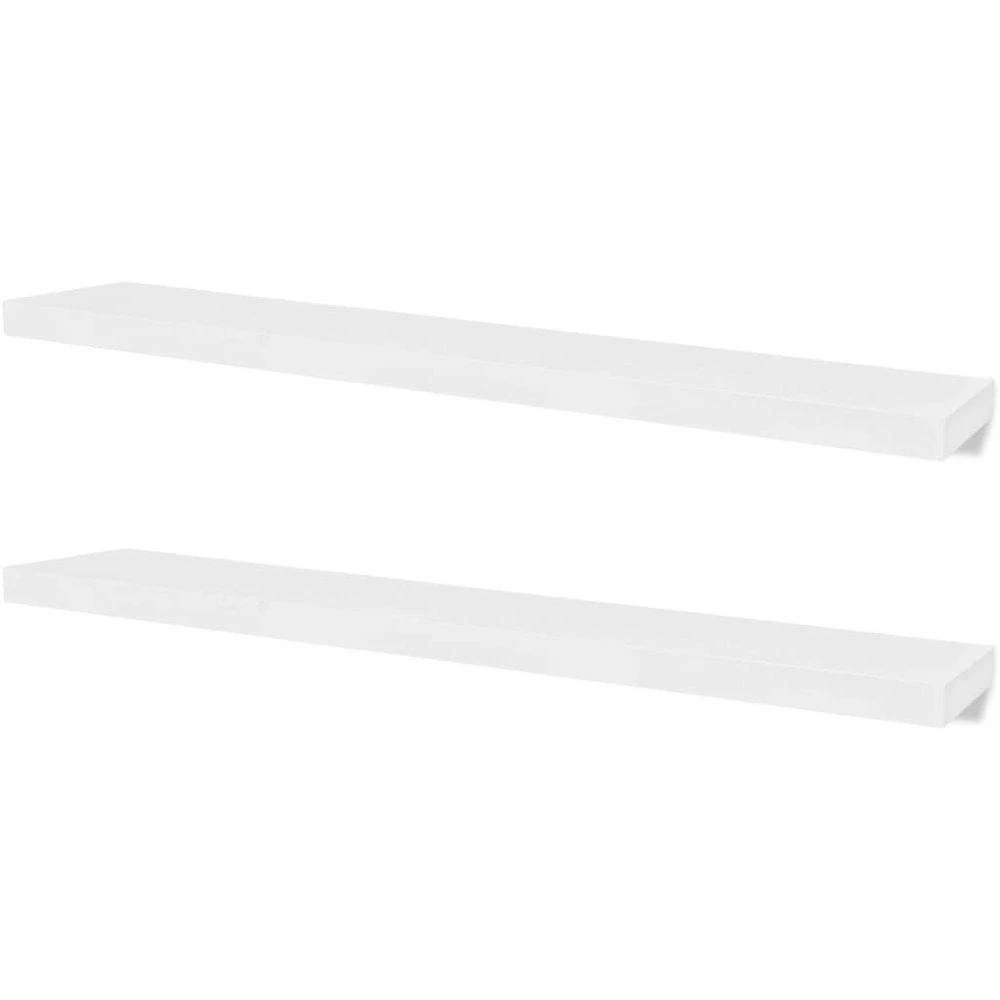 VidaXL Wall Shelves 4 pcs White 47.2", 276000 2