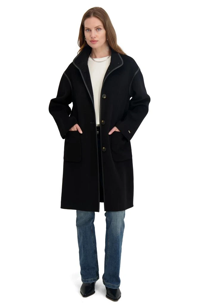 Tahari Sydney Wool Blend Longline Coat 2