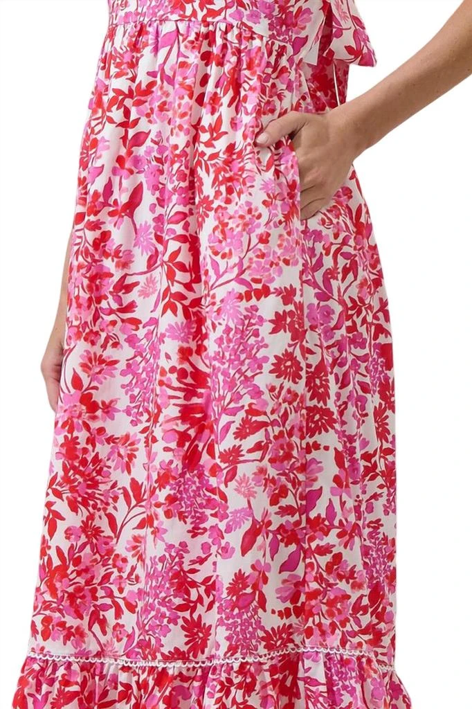 Sugarlips Sugarlips - Reidy Floral Mawar Midi Dress 4
