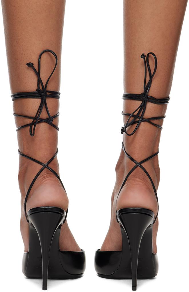 Magda Butrym Black Pointed Heels