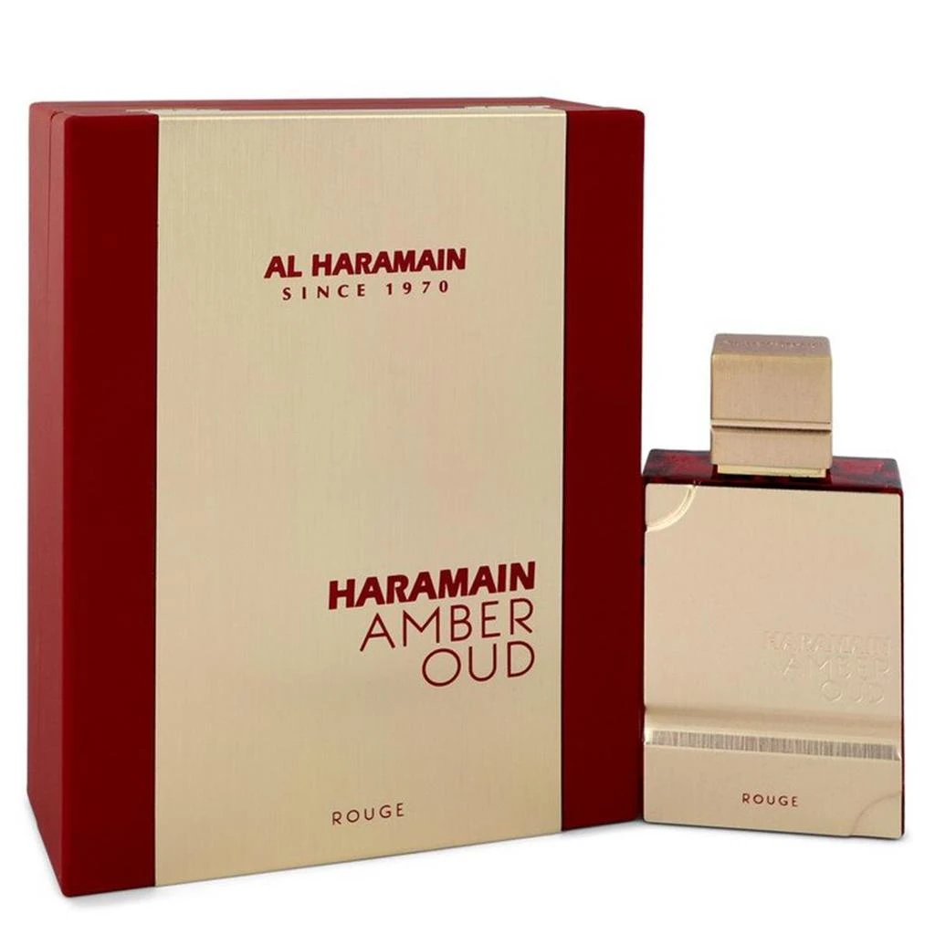 AL HARAMAIN 550417 Amber Oud Rouge Cologne Eau De Parfum Spray for Men, 2 oz 1