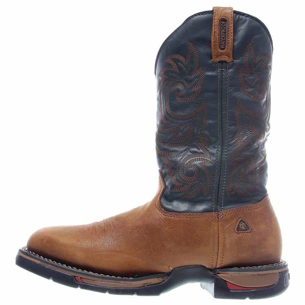 Rocky Long Range 12 inch Waterproof Steel Toe Work Boots 4