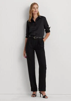 Lauren Ralph Lauren Ralph Lauren Satin Charmeuse Shirt 4