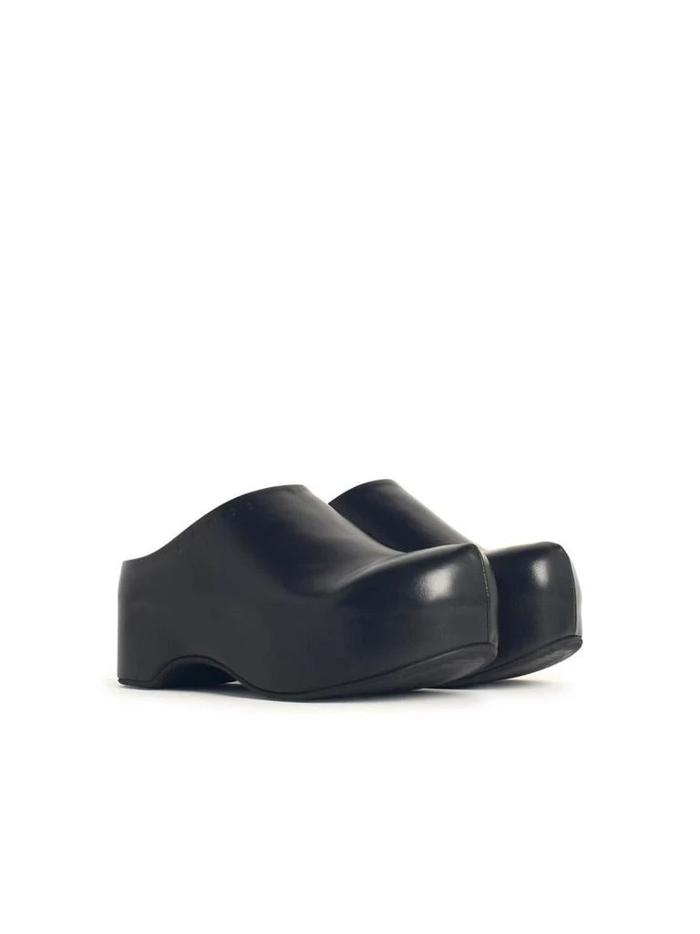 Marni Marni Black Leather Sabots 2