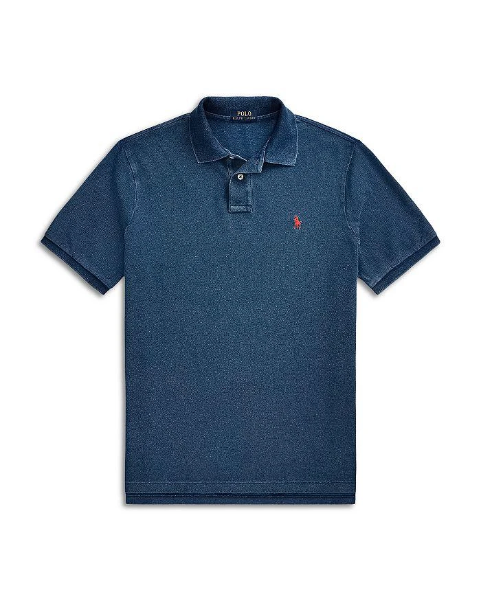 Ralph Lauren Classic Fit Indigo Mesh Polo Shirt 5