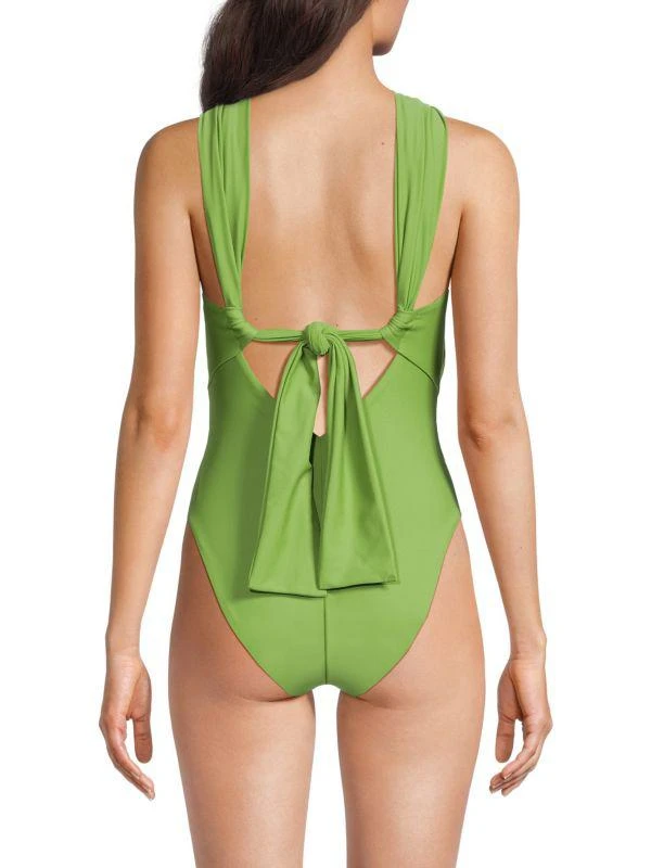 Andrea Iyamah Rora One-Piece Twisted Swimsuit 2