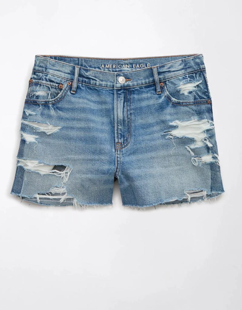AE AE Strigid Super High-Waisted Relaxed Denim Short 3