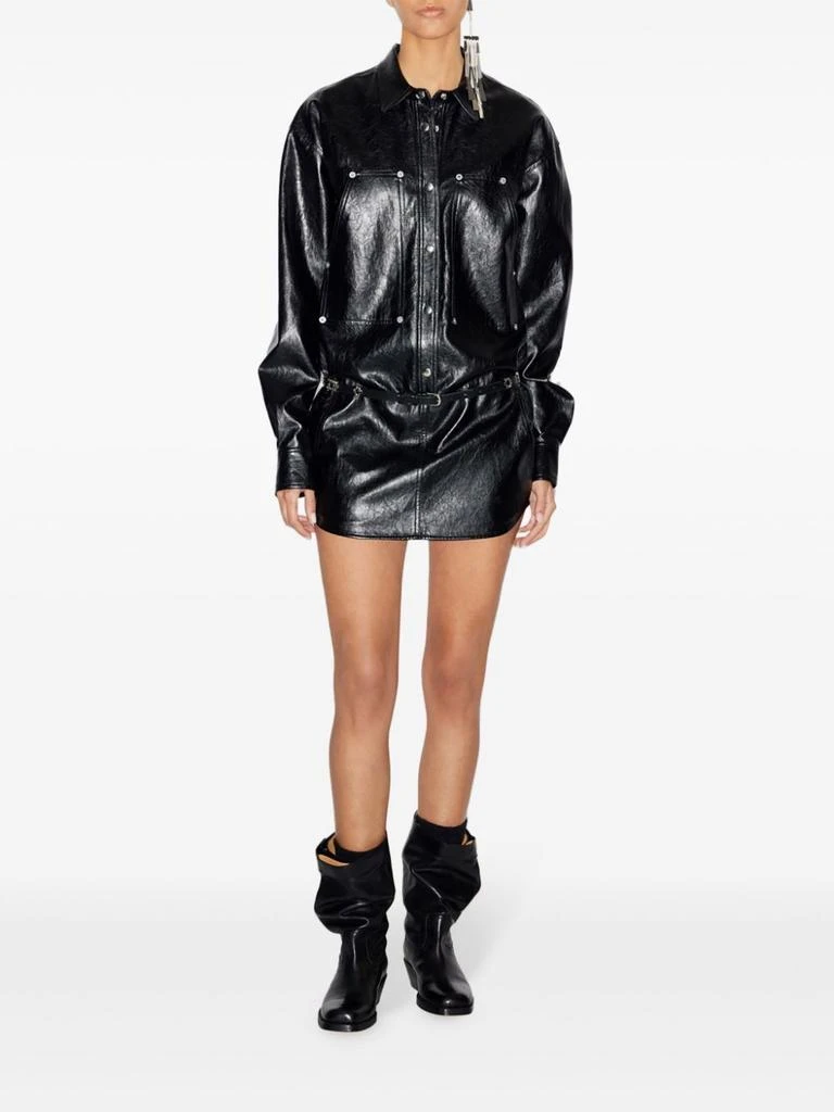 caramel leather dress A Caramel leather dress – Shay Btq