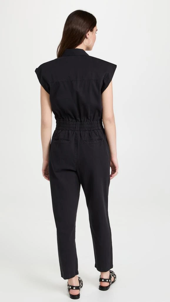 Pistola Denim Rosie Shoulder Padded Jumpsuit 2