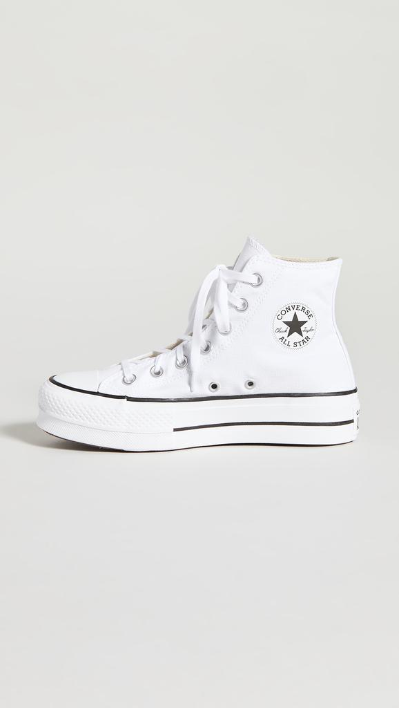 靴 CONVERSE ALL STAR LIFTED HI CONVERSE ALL STAR LIFTED KNEE-HI 31310210 Black White | eBay