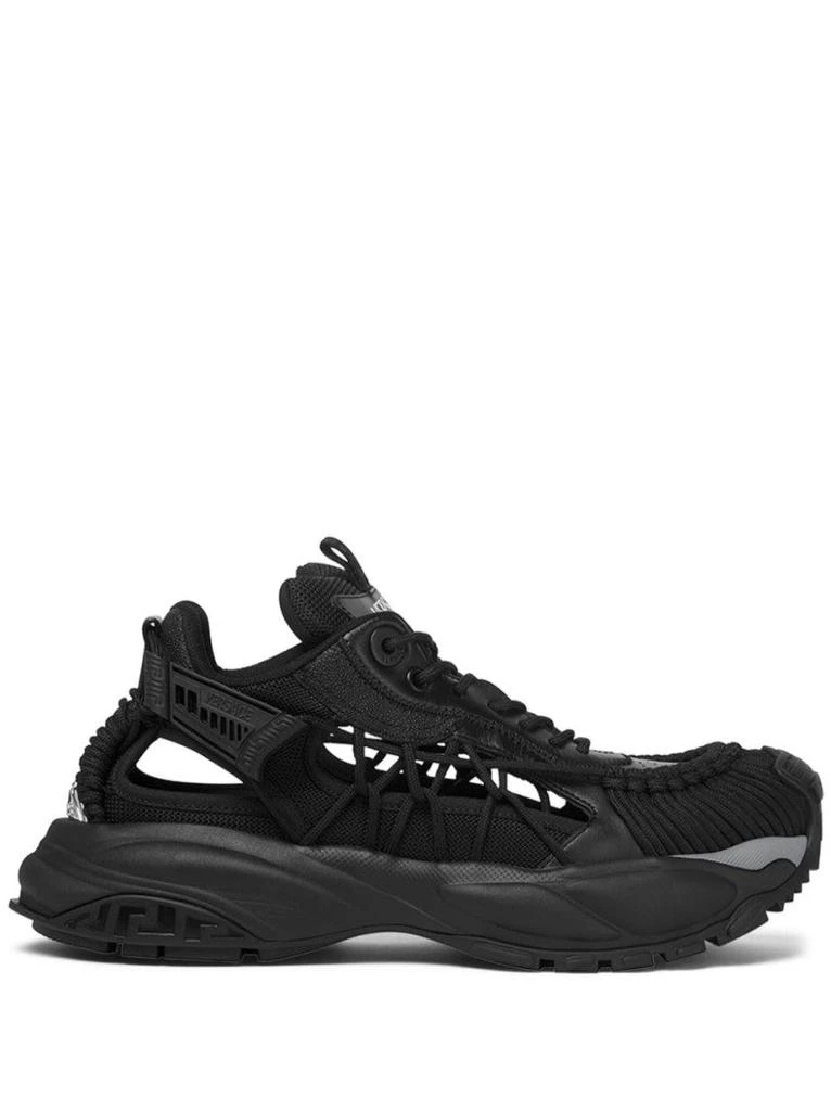 Versace High-Performance Black Sneakers 1