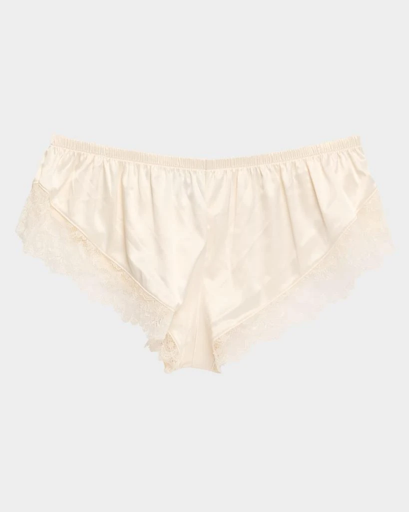 Natori Lace-Trim Satin Tap Shorts 2
