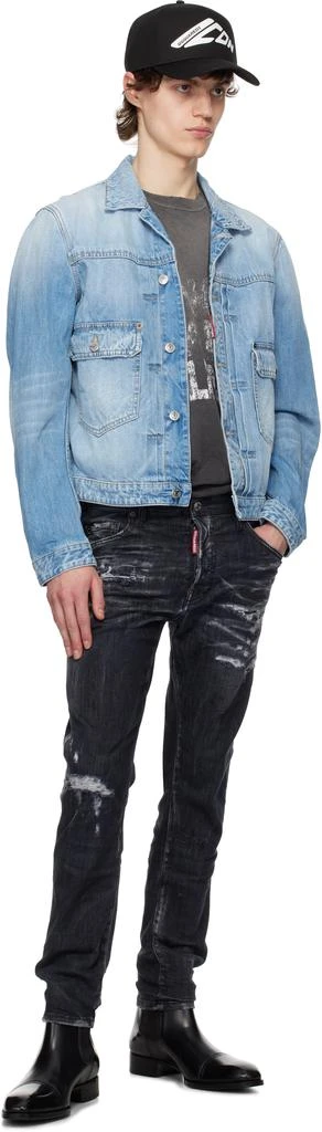 DSQUARED2 Black Skater Jeans 4