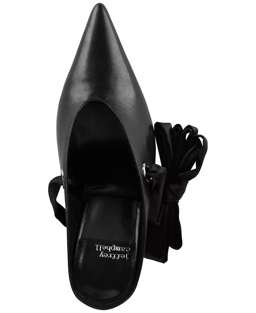 Jeffrey Campbell Grateau Sculpted High-Heel Lace-Up Mules 4