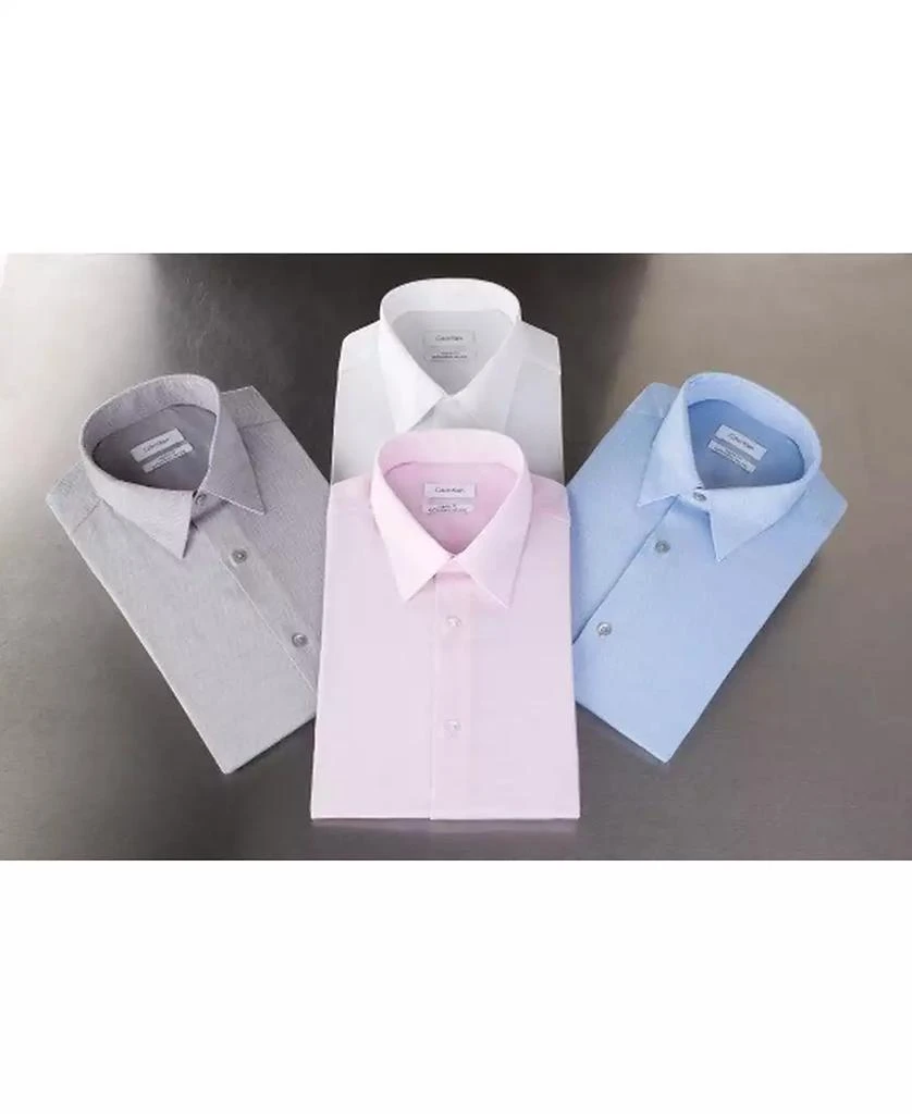 Calvin Klein Calvin Klein Men
s Steel+ Regular Non-Iron Stretch Performance Dress Shirt 5
