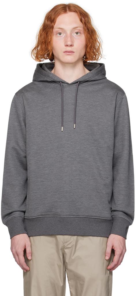 Dunhill Gray Drawstring Hoodie