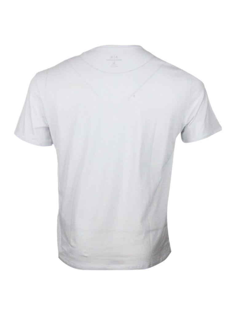 Armani Exchange Armani Exchange Logo Printed Crewneck T-Shirt