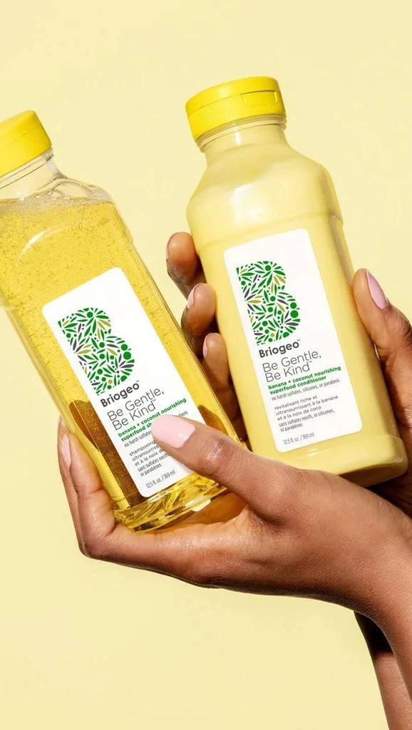 Briogeo Banana + Coconut Nourishing Shampoo + Conditioner 4
