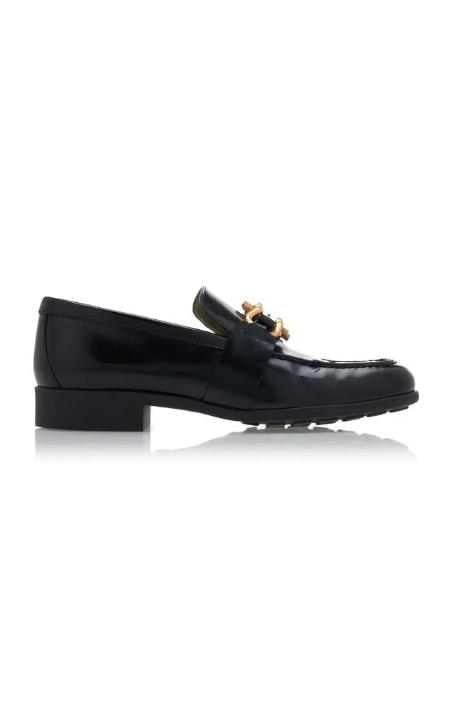 Bottega Veneta Bottega Veneta - Madame Soft Vinyl Loafers - Black - IT 38 - Moda Operandi 1
