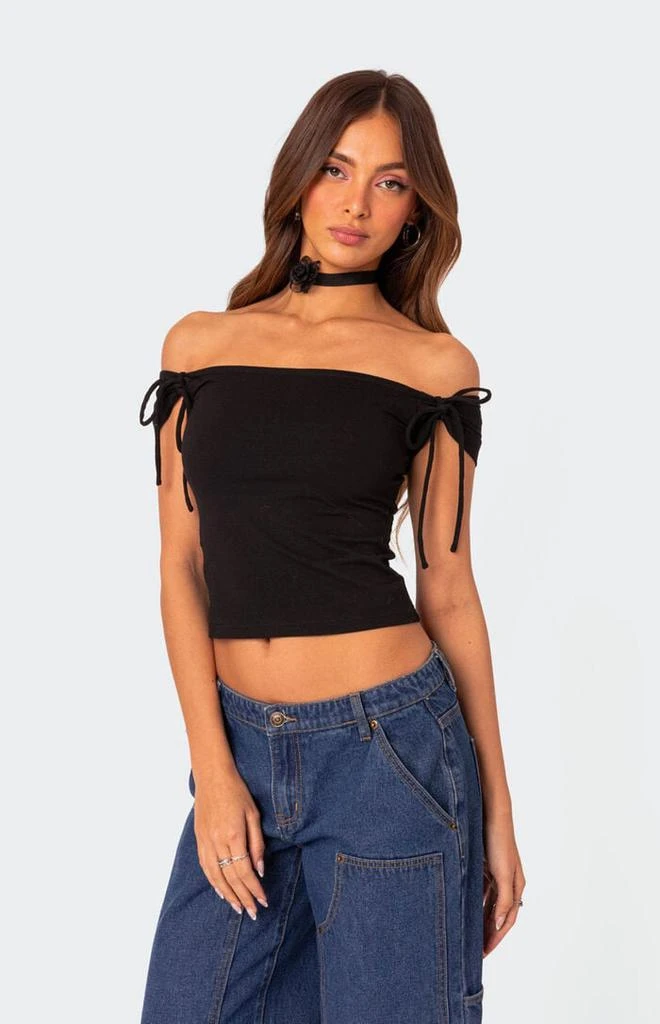 Edikted Jess Off Shoulder Top 1