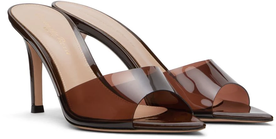Gianvito Rossi Brown Elle 85 Heeled Sandals 4