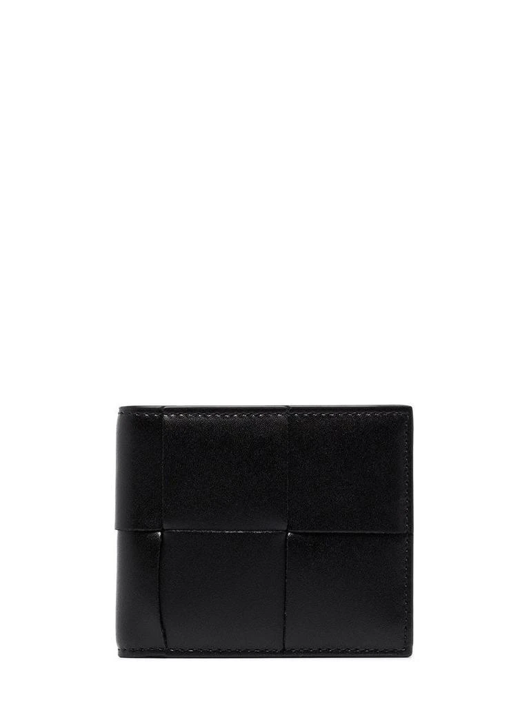 NA Intrecciato Maxi black leather Wallet 1