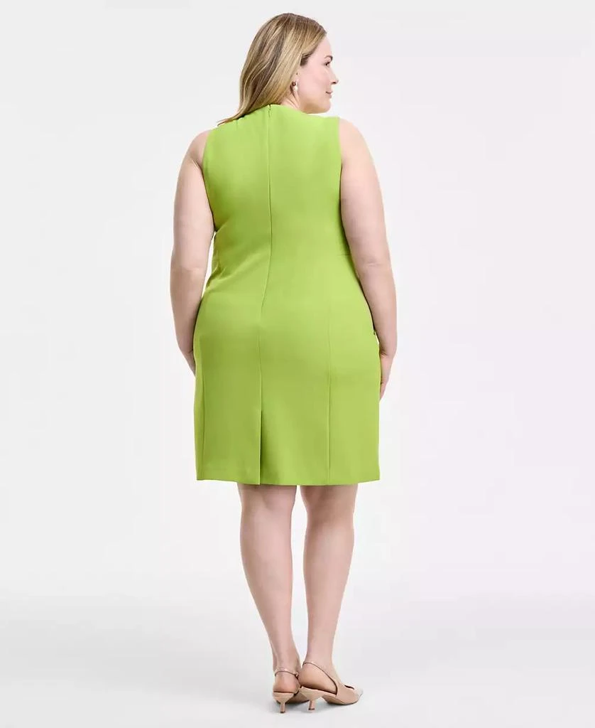 Kasper Plus Size Sleeveless Multi-Seam Sheath Dress 4