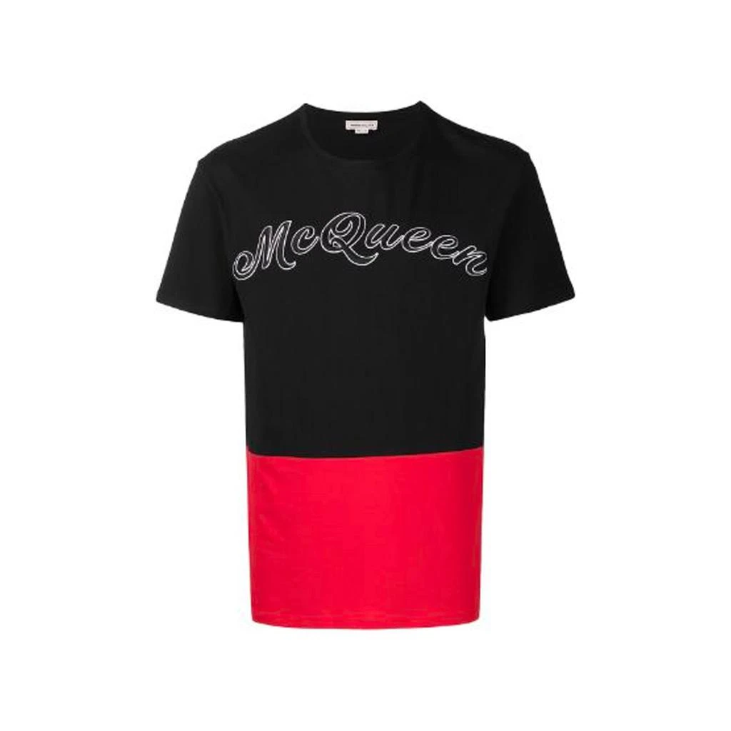 ALEXANDER MCQUEEN Alexander Mcqueen Cotton Logo T-Shirt 1