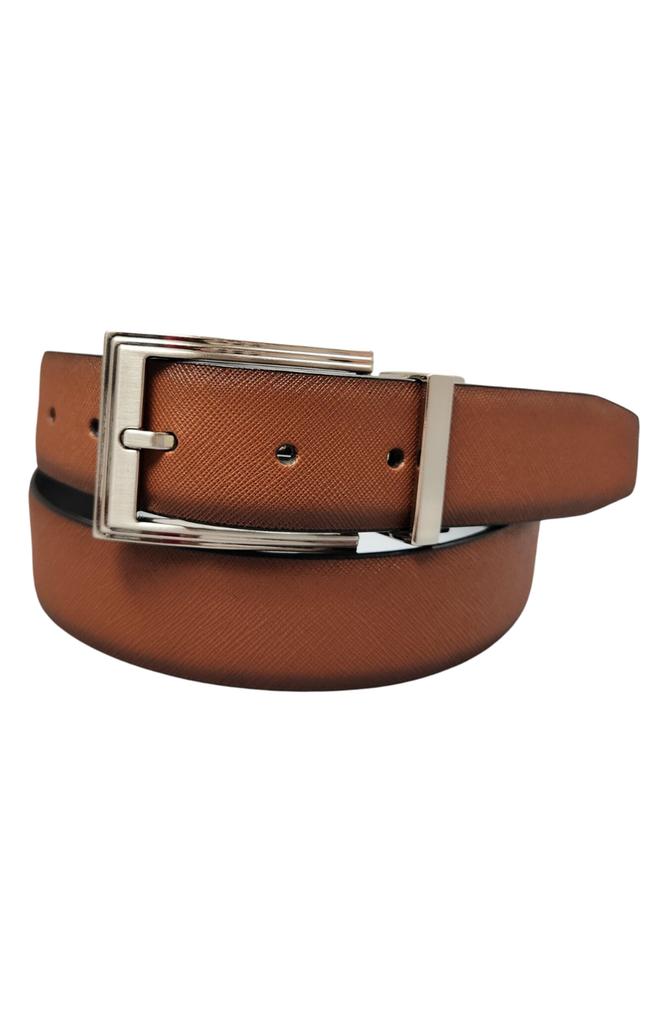 Bosca Reversible Smooth Leather Belt