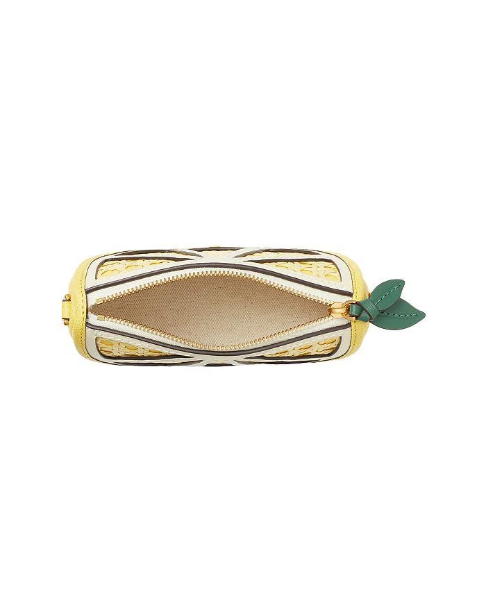 Kate Spade Lemon Drop Embellished Leather Mini Purse with Chain 2
