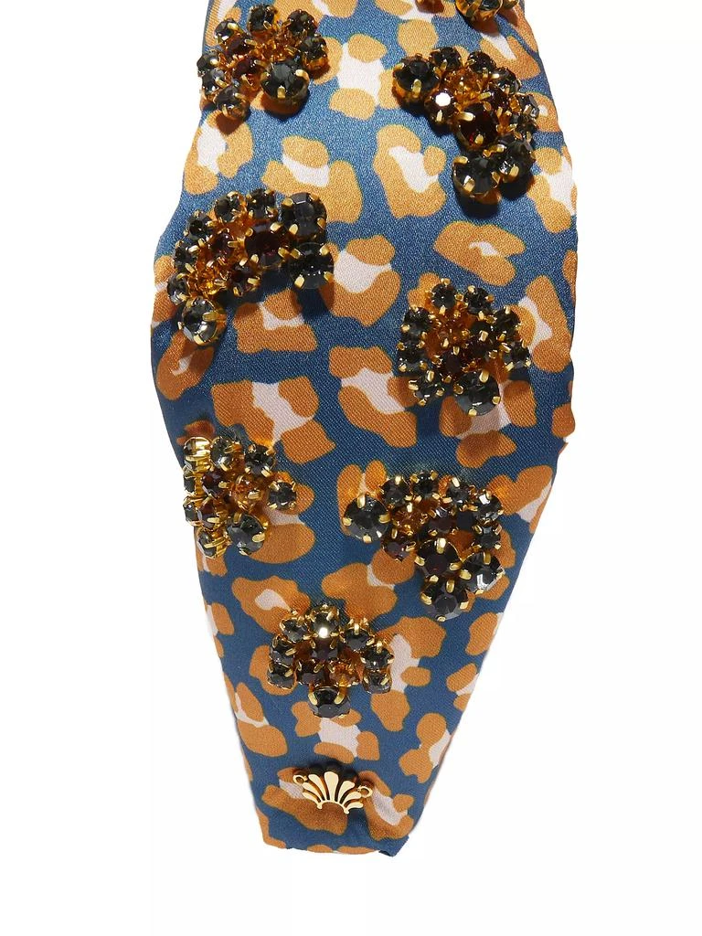 Lele Sadoughi Leopard Knotted Headband 3