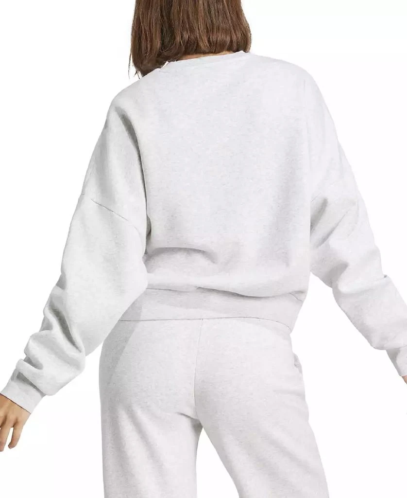 Adidas Women
s Essentials Crewneck Small-Logo Sweatshirt 5