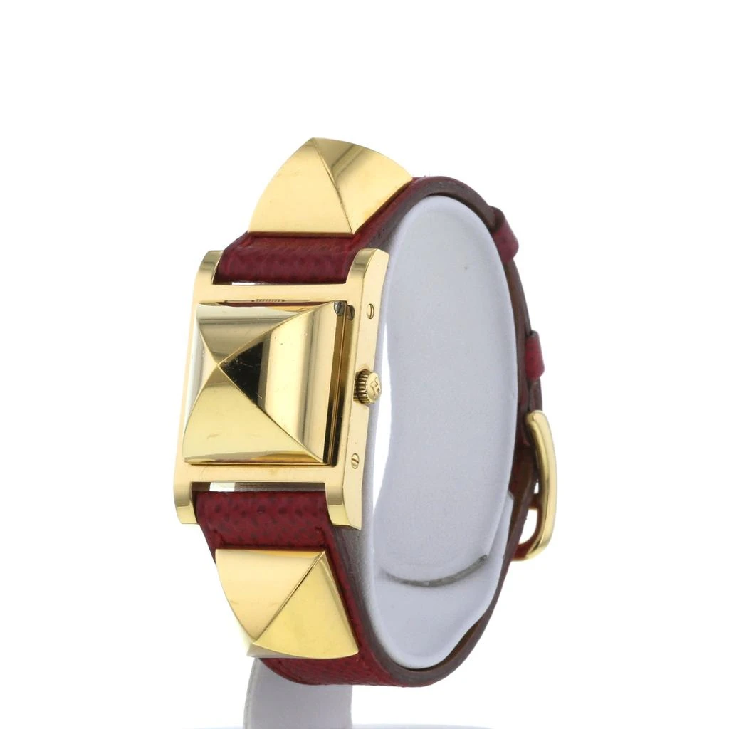Hermes Hermes Médor watch in gold plated 2