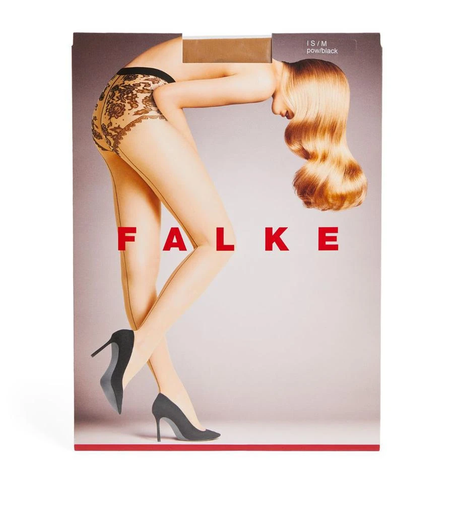 FALKE Floral Sheer Tights 1