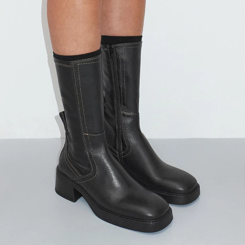 E8 by Miista Women's Fabi Heeled Leather Chelsea Boots 5