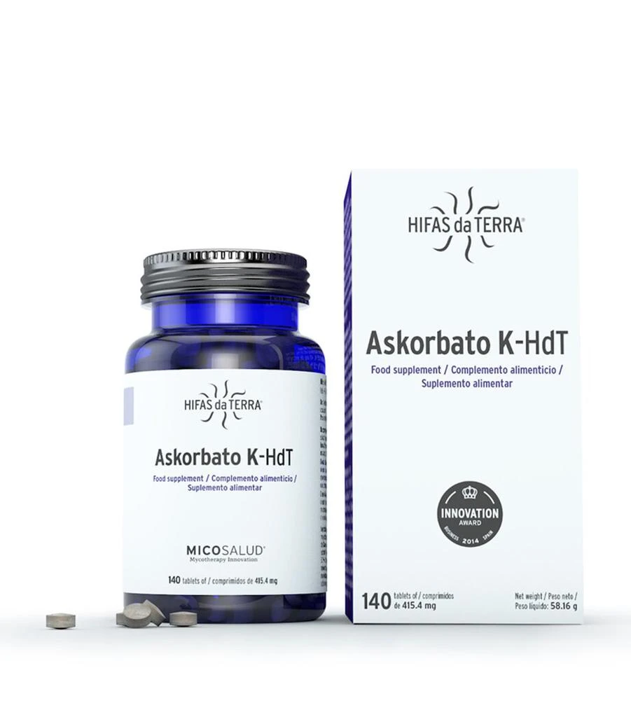 Hifas da Terra Askorbato K-Hdt Supplements (70 Tablets) 1