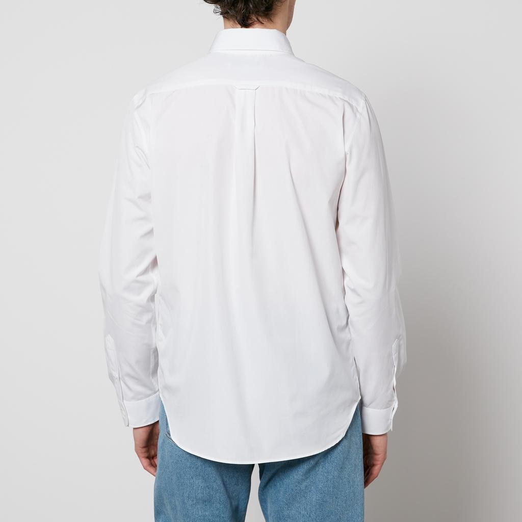 Maison Kitsune Fox Head Classic Cotton-Poplin Shirt