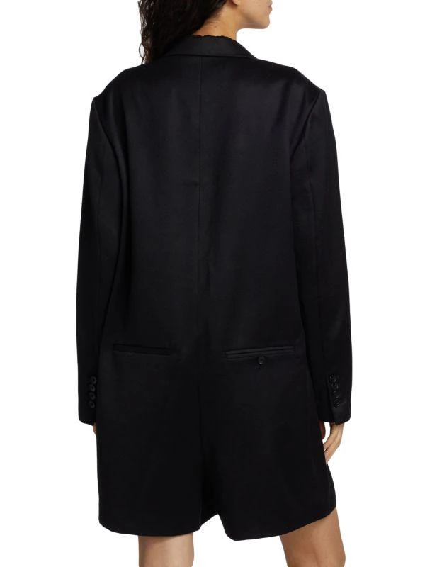 R13 Tuxedo Wool Romper 2