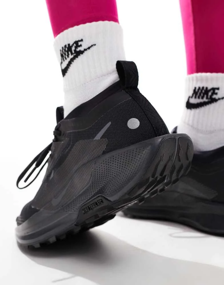 NIKE Nike Running ReactX Pegasus Trail 5 Gore-Tex trainers in black 4