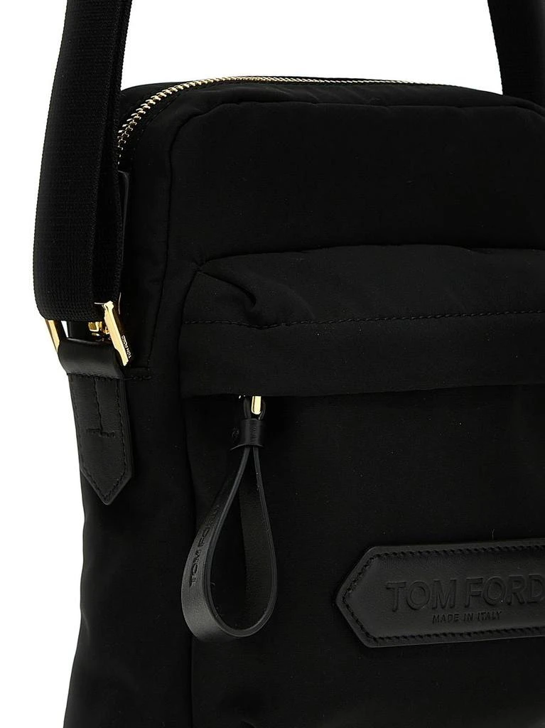 Tom Ford Tom Ford Logo Nylon Crossbody Bag 3