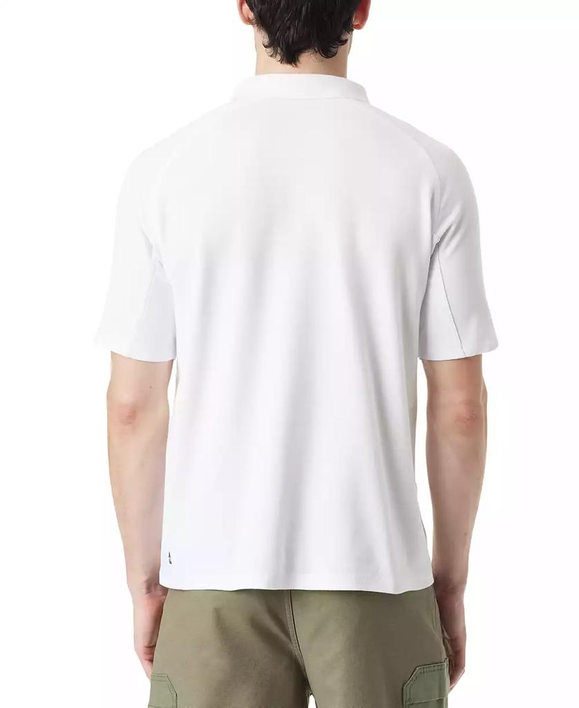 BASS OUTDOOR Men's Half-Zip Tech Polo