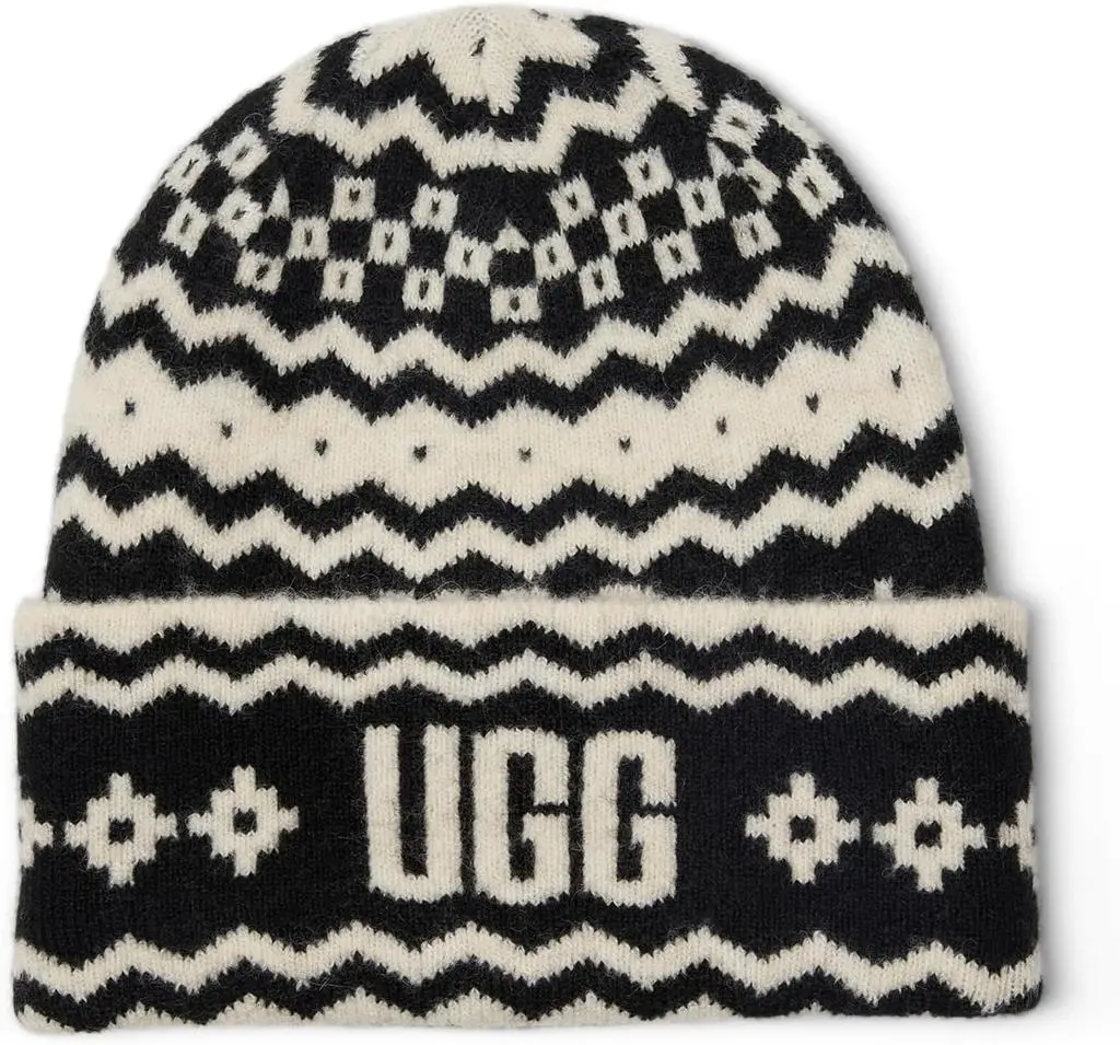 UGG UGG Women's Uggisle Beanie, Black Multi, One-Size