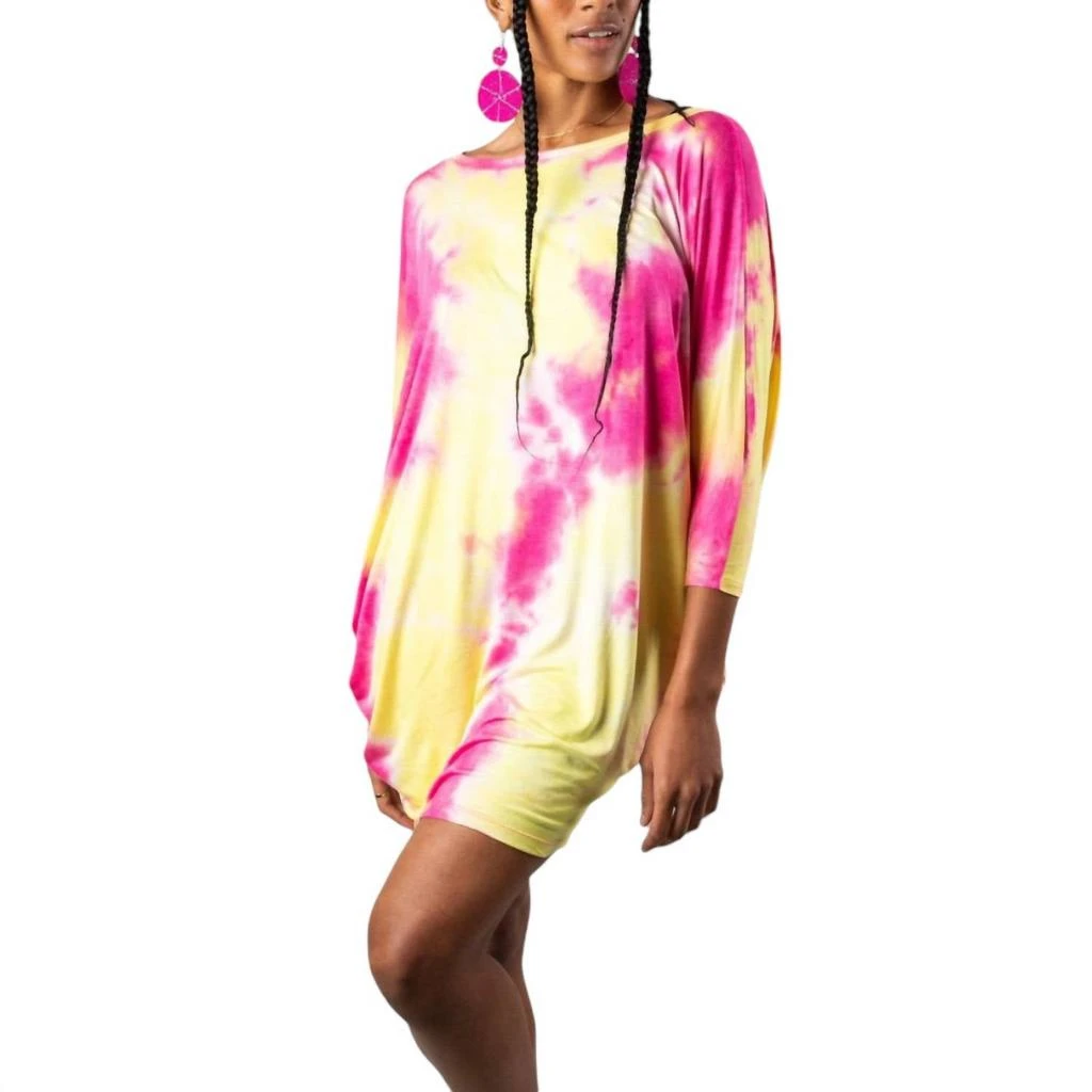 Oddi Oddi - Gradient Tie Dye Mini Dress 1