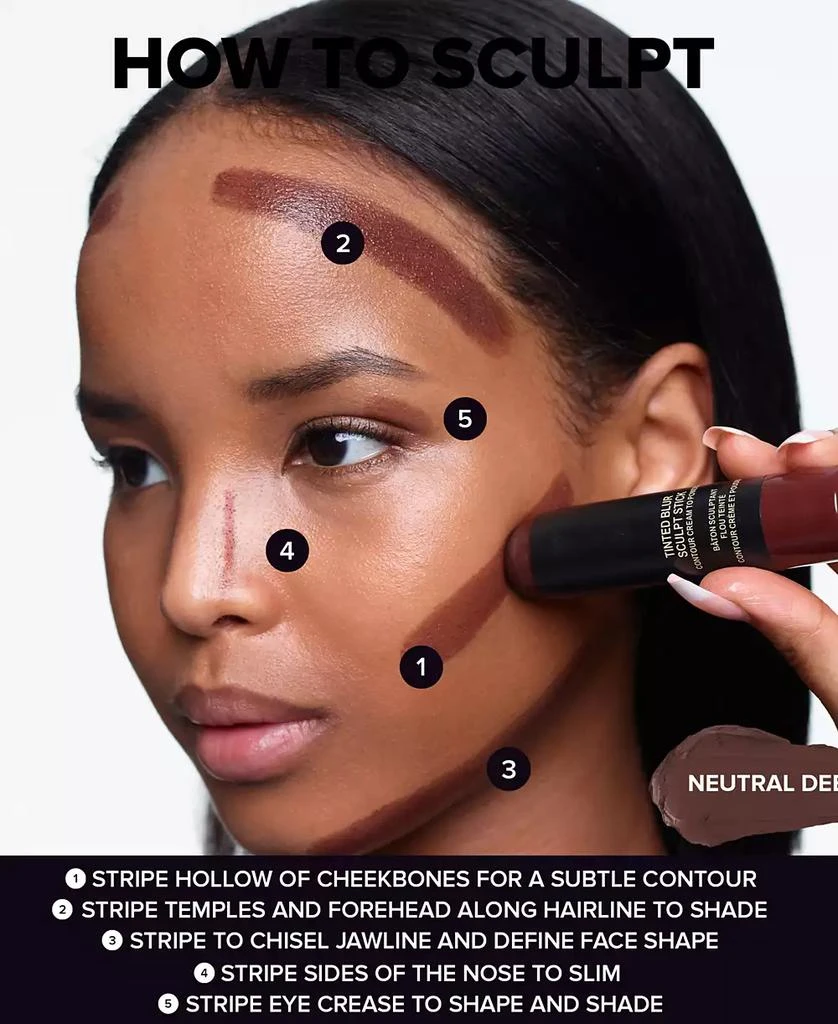 NUDESTIX Tinted Blur Sculpt Stick 3
