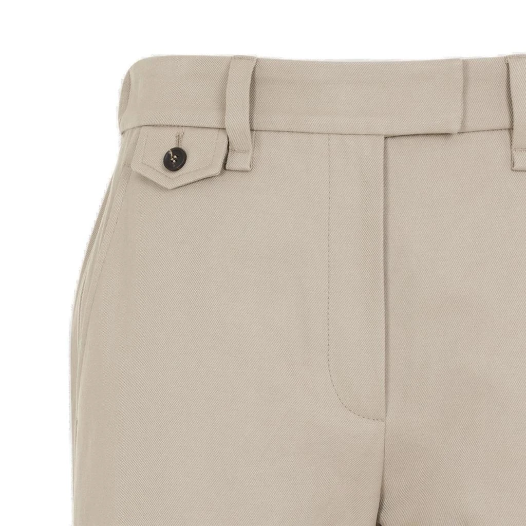 Brunello Cucinelli Brunello Cucinelli Embellished Cropped Chino Trousers 3