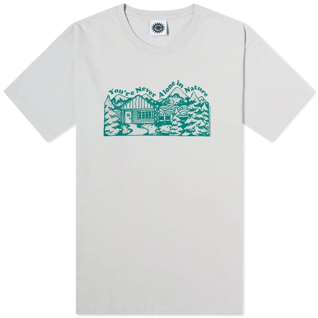 Good Morning Tapes Good Morning Tapes You're Never Alone In Nature T-Shirt 1