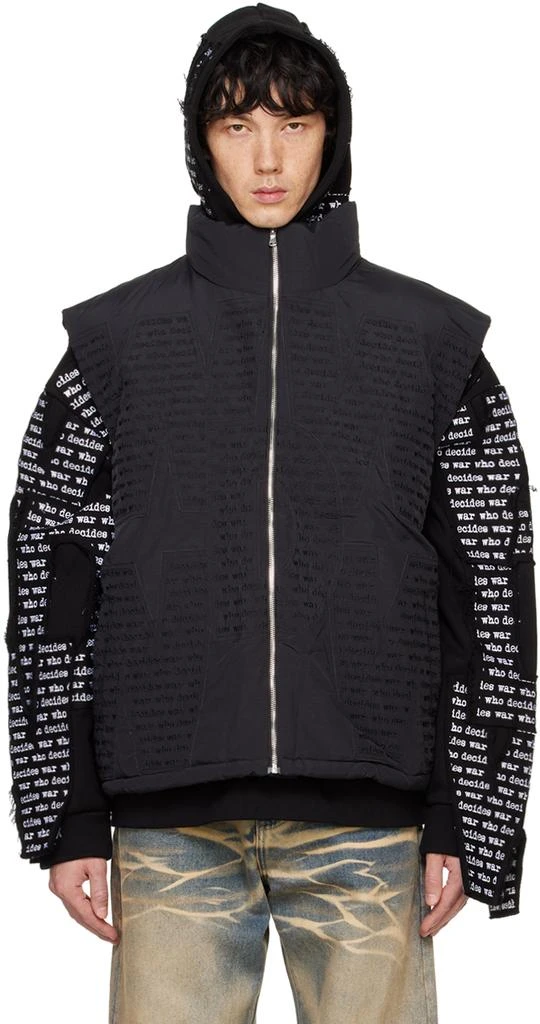 Who Decides War Black WDW Ski Vest 1