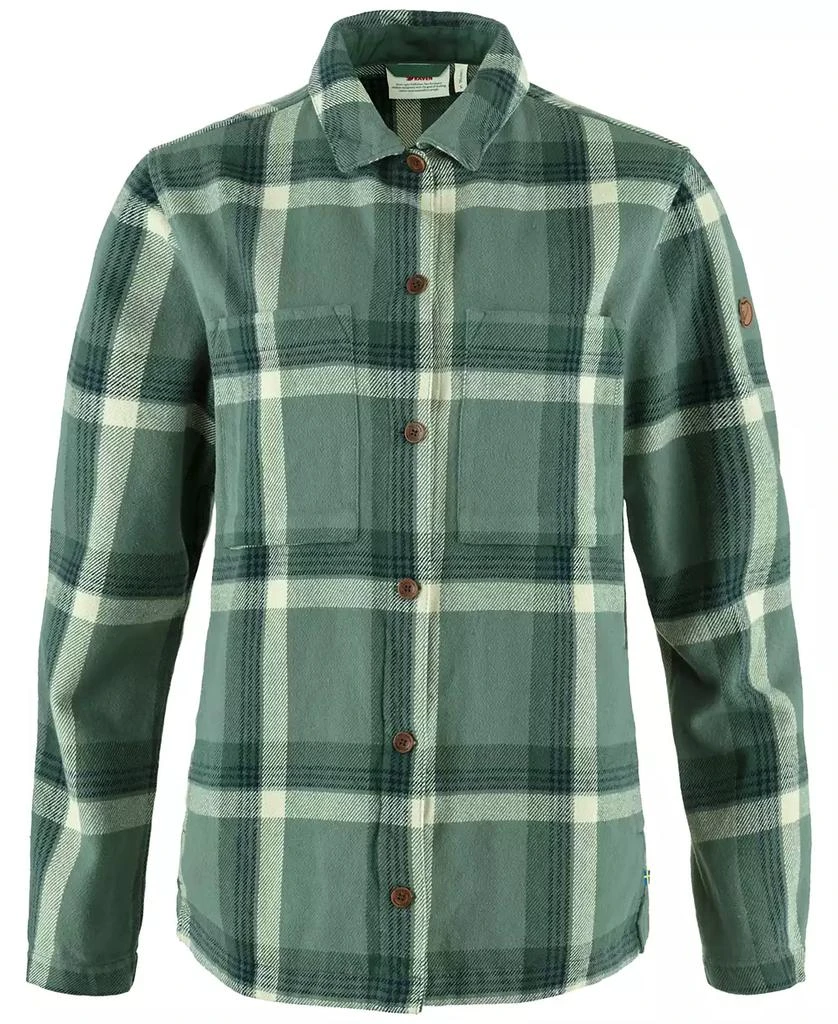 Fjällräven Women's Singi Cotton Flannel Overshirt 8